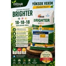 Brighter 18-18-18 Ithal 20 kg Gübre