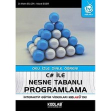 Kodlab Yayın Dağıtım C# İle Nesne Tabanlı Programlama 340 Sayfa Türkçe Eğitim Kitabı