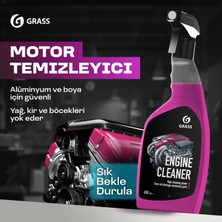 Grass Motor Temizleyici Konsantre Sprey 600 ml - Yağ, Gres ve Yol Kiri Çözücü Alkali Formül