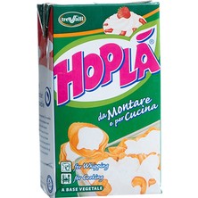 Hopla 1 kg Şekersiz Sıvı Şanti, Pişirme İçin Uygun ve Kolay Çırpılabilir Özellikte