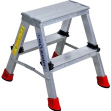 Sözbir Merdiven 2+2 ÇİFT ÇIKIŞLI PREMİUM ALÜMİNYUM MERDİVEN 50X20 ÇOK AMAÇLI/PRATİK/KOLAY