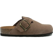 Ivan By Kifidis K13740SK Kifidis Soft Step Kadın Süet Deri Sabo Mantar Terlik 36-41