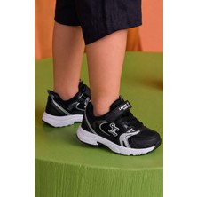 İmershoes Günlük Unisex Çocuk Spor Ayakkabı Cırtlı Lastik Bağcık Desenli Rahat Hafif Taban Sneaker 180