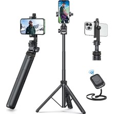 Kingjoy M080P Ayarlanabilir Tripod ve Selfie Çubuğu (47.5cm - 176.5CM)