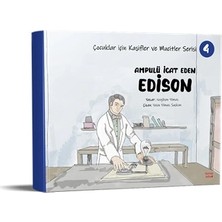 Kırmızı Ada Yayınları Ampulü Icat Eden Edison - Çocuklar Için Kaşifler ve Mucitler Serisi 4