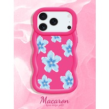 HONTINGA iPhone 18 Pro Uyumlu Kılıf Düşüme Önleyici Basitlik Anti Düşme Kamera Koruyucu Basit Kırmızı Yumuşak Silikon Sevgili Çift Telefon Kılıfı Çiçekli Kılıf Desen K9-0355