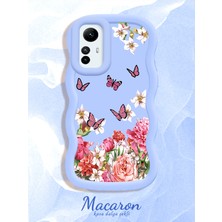 HONTINGA Redmi Note 12S Uyumlu Kılıf Düşüme Önleyici Basitlik Anti Düşme Kamera Koruyucu Basit Mavi Yumuşak Silikon Sevgili Çift Telefon Kılıfı Kelebek Desen K9-0353