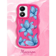 HONTINGA Vivo Y02S Uyumlu Kılıf Düşüme Önleyici Basitlik Anti Düşme Kamera Koruyucu Basit Kırmızı Yumuşak Silikon Sevgili Çift Telefon Kılıfı Çiçekli Desen K9-0356