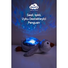Cloud-B Ağlama Sensörlü ve Melodili Penguen Uyku Arkadaşı 31,5X30X12 cm