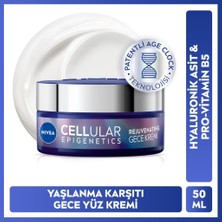 Nivea Nıvea Epigenetics Rejuvenating Yaşlanma Karşıtı Gece Yüz Bakım Kremi 50ML