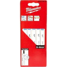 Milwaukee Mılwaukee T318AF Dekupaj Bıçağı Bi-Metal 105 mm 5 Adet