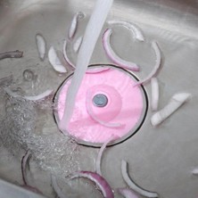 Eldenör Silikon Malzeme Banyo Mutfak Gider Evye Lavabo Içine Çöp Tıpası Kaydırmaz Süzgeç Çeşitleri Modelleri BX40
