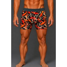 Brem Handsome Balık Desenli Erkek Boxer