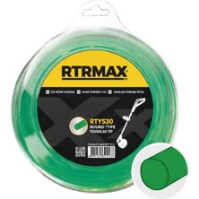 Rtrmax RTY530 Tırpan Misinası Yeşil Yuvarlak 3.0 mm 56 Metre