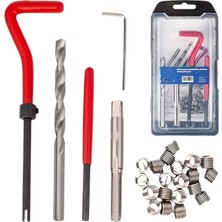 Forsage M10 Helicoil Kılavuz Seti Matkap Uçlu 1.25 mm