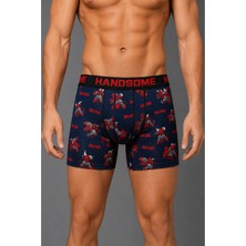 Brem Handsome Boğa Kralı Desenli Erkek Boxer