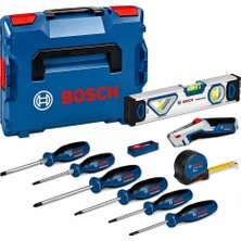 Bosch 0615990N2R 0615990N2R Dolu Takım Çantası - El Aleti Seti Profesyonel 19 Parça
