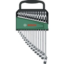 Bosch 1600A02Z9E Kombine Anahtar Takımı 15 Parça