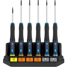 Bosch 1600A039PM Torx Uçlu Klemens Tornavida Takımı Hassas Pro Tx/th/h 6 Parça