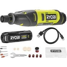 Ryobi Ryobı RRT4-120GA15 Akülü Gravür Seti 15 Parça