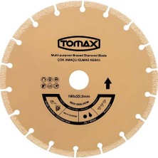 Tomax Çok Amaçlı Elmas Kesici Disk 22 x 115 mm