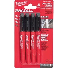 Milwaukee Mılwaukee Inkzall Ince Uçlu Marker Işaretleme Kalemi 4 Adet