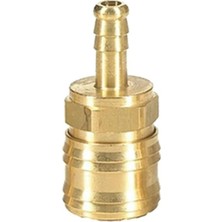 Universal Unıversal 1/2 Stoper Hava Jakı Hortum Gövde Hava Bağlantı Aparatı 8 mm