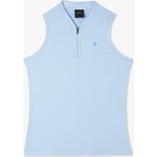 Peak Performance Turf Zip Kadın Mor Kolsuz Eşofman Üstü
