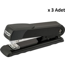 Bigpoint Zımba Makinesi 24/6 Siyah 50 Yaprak x 3 Adet