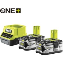 Ryobi Ryobı RC18120-240X Yedek Akü ve Şarj Cihazı Seti - Çift Akü 18V Li-Ion 4AH