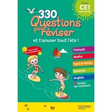 Hachette Books 330 Questions Pour Reviser Et T Amuser Tout L Été Ce1 Vers Le Ce2 7-8 Ans