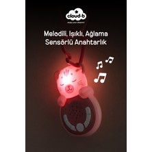 Cloud-B Ağlama Sensörlü Taşınabilir Kedi Uyku Arkadaşı 13X8,6X4 cm