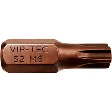 Vip-tec Vıp-Tec M6 Rıbe Bits Uç 10 x 30 mm