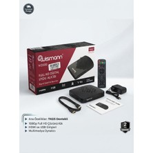 Wismann W2000 Full Hd Uydu Alıcısı Yeni Kasalı Tkgs Var