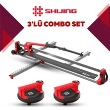 Shijing Tools Shıjıng Tools Manuel Kesici ve Dijital Vantuz 3'lü Pro Set