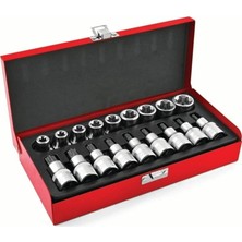 Prodht D02128618 1/2 Torx Uçlu Lokma Takımı Iç ve Dış 18 Parça
