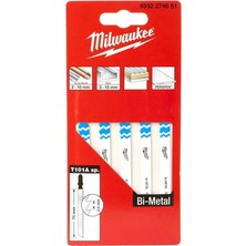 Milwaukee Mılwaukee T101ASP Dekupaj Bıçağı Bi-Metal 75 mm 5 Adet