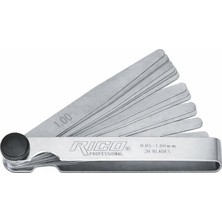 Rico Rıco 013-RC0163 Sentil Çakısı 0.05 - 1.00 mm 20 Yaprak