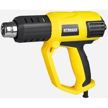 Rtrmax RTM305 Dijital Sıcak Hava Tabancası 2000W