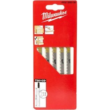 Milwaukee Mılwaukee T301CD Dekupaj Bıçağı Temiz Kesim 105 mm 5 Adet