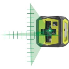 Ryobi Ryobı Rbcllg2 Çapraz Lazer Metre Profesyonel Lazer Şakül 15 Metre Yeşil
