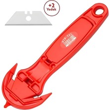 Vip-tec Vıp-Tec VT875126Y Çok Amaçlı Ambalaj Kesme Bıçağı 2 Yedekli