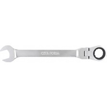 Ceta Form B06-18 Mafsallı Cırcır Kombine Anahtar Düz 18 mm