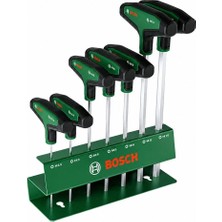 Bosch 1600A039J1 T Saplı Altıgen Tornavida Seti 7 Parça
