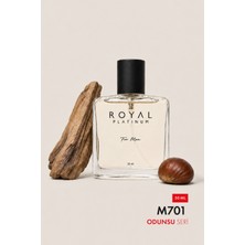 Royal Platinum M701 Erkek Parfüm 50 ml Odunsu Koku ile Premium Hediye Seçeneği