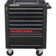 İzeltaş Izeltas 8245007096 7 Çekmeceli Premium Dolu Takım Arabası 243 Parça