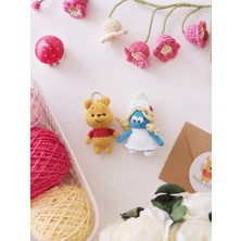 Design By Oykum 2'liörgü Oyuncak (Winniethepooh ve Şirine)