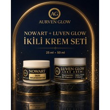 Aurven Glow Nowart Skin Regenerator + Luven Glow Leke Karşıtı Krem