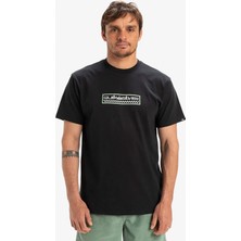 Quiksilver Ev Sun Dagger Ss Erkek Siyah T-Shirt
