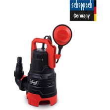 Scheppach DWP400 Kirli Su Dalgıç Pompası 400W 4 Hp Motor Gücü 230V Şehir Elektriği Uyumlu - 59095139